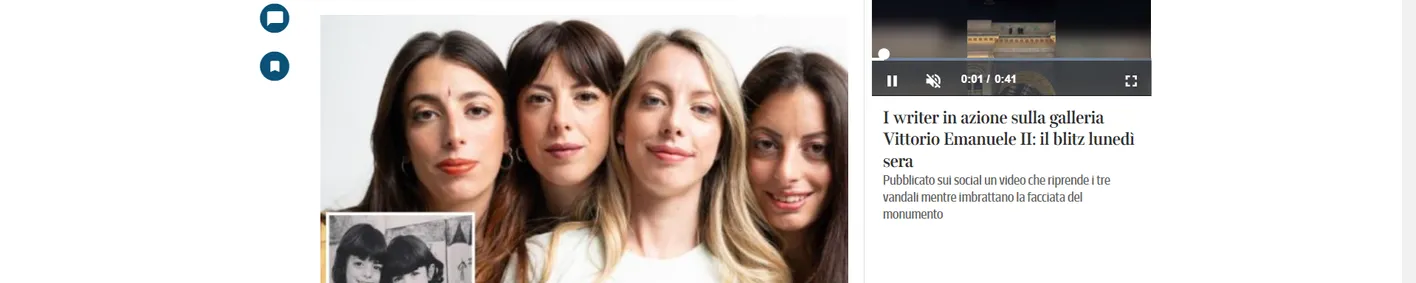 The four Vitali sisters: from smiling twins to successful businesswomen The four Vitali sisters: from smiling twins to successful businesswomen