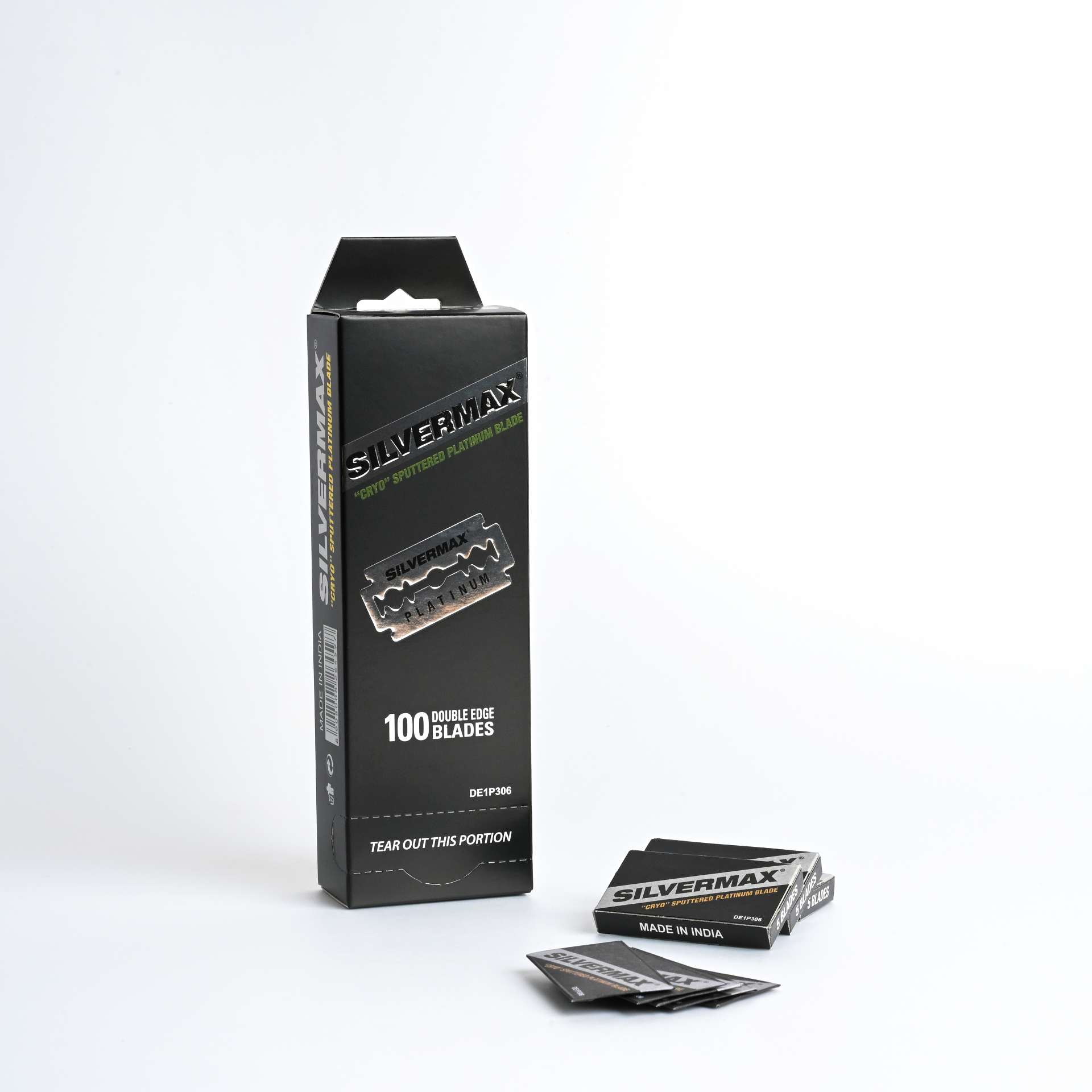 Silver Max Paris Silvermax Platinum Coated Double Edge Razor Blades – DE1P306