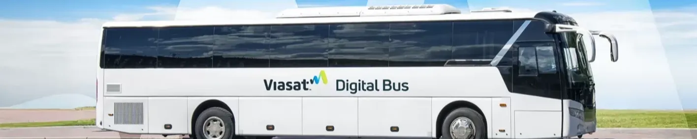 Viasat Digital Bus: conectividad híbrida satélite‑celular para una movilidad más digital y eficiente Viasat Digital Bus: conectividad híbrida satélite‑celular para una movilidad más digital y eficiente