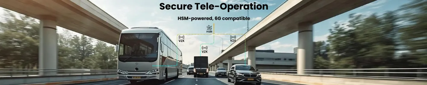 Secure Tele-Operation: HSM-Powered, 6G-Ready Infrastructure Secure Tele-Operation: HSM-Powered, 6G-Ready Infrastructure