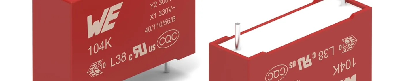 Würth Elektronik launches safety rated film capacitors for EMI suppression in bus power electronics Würth Elektronik launches safety rated film capacitors for EMI suppression in bus power electronics