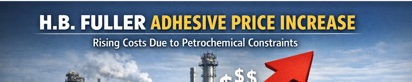 H.B. Fuller implementará un aumento global en los precios de adhesivos ante restricciones petroquímicas H.B. Fuller implementará un aumento global en los precios de adhesivos ante restricciones petroquímicas