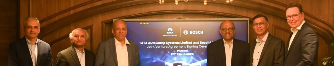 Bosch y Tata AutoComp Systems anuncian una empresa conjunta centrada en tecnología de electromovilidad Bosch y Tata AutoComp Systems anuncian una empresa conjunta centrada en tecnología de electromovilidad