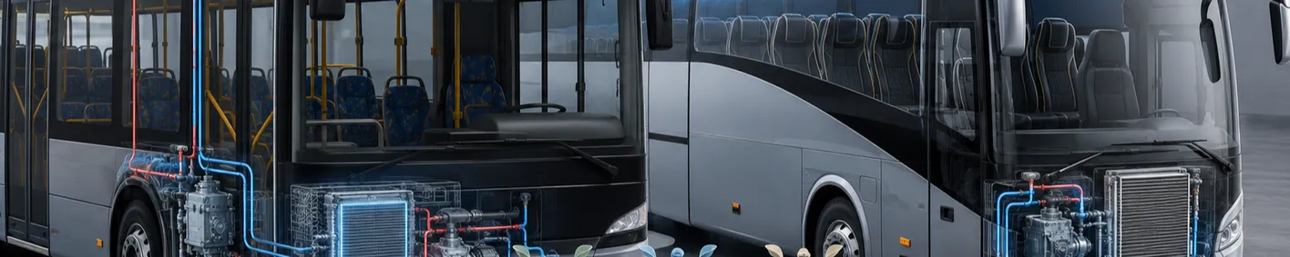 Refrigerantes para aire acondicionado de autobuses: una comparación práctica para OEMs y operadores de flotas Refrigerantes para aire acondicionado de autobuses: una comparación práctica para OEMs y operadores de flotas