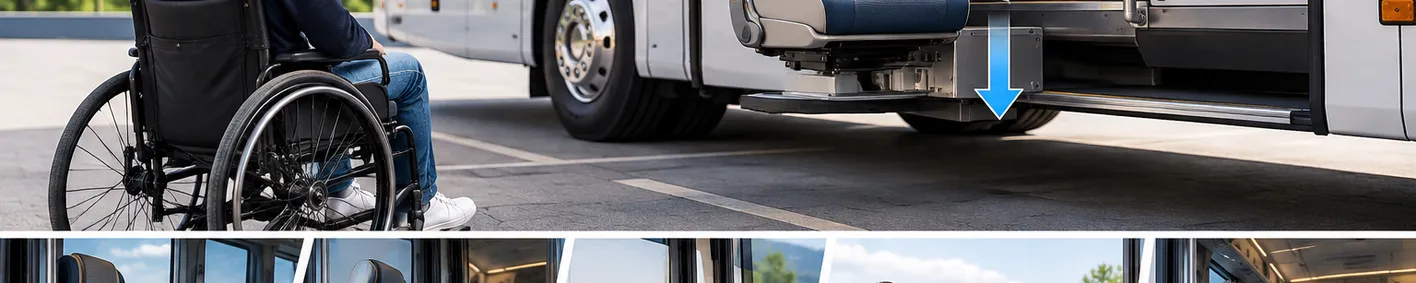 Swivel Lifting Seats Offer an Alternative Accessibility Solution for High-Floor Coaches Swivel Lifting Seats Offer an Alternative Accessibility Solution for High-Floor Coaches
