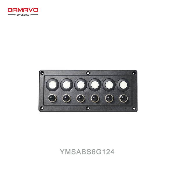 Touch Push Button Switch Panel Camper 24V 12V 10A Fuse inside Steel ...