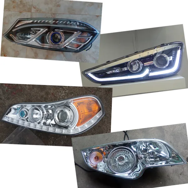 Ev Bus Back View New Design Bus Coach lighting system Front Combination headlight head ...