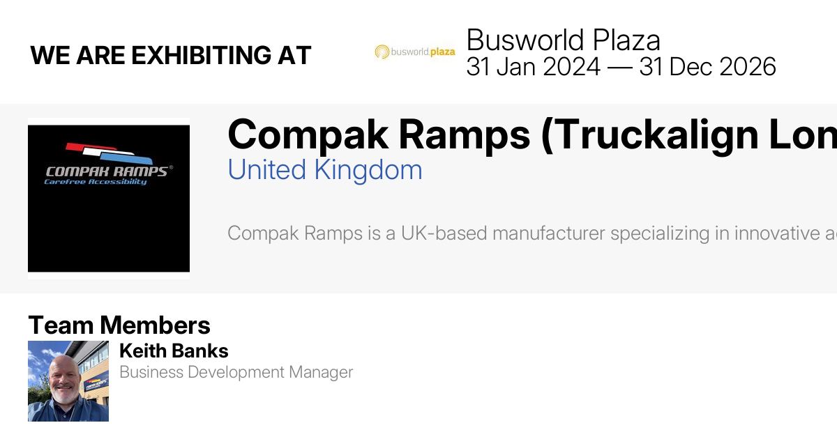 Compak Ramps (Truckalign London Ltd)