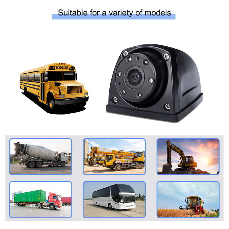 Tank Lorry Camera Passed E-Mark 1080P Waterproof Truck Back Up Camera With Night Vision