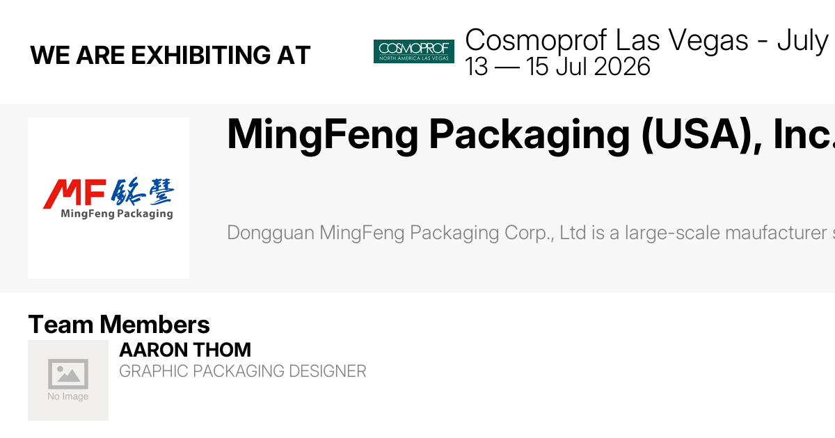 MingFeng Packaging (USA), Inc.