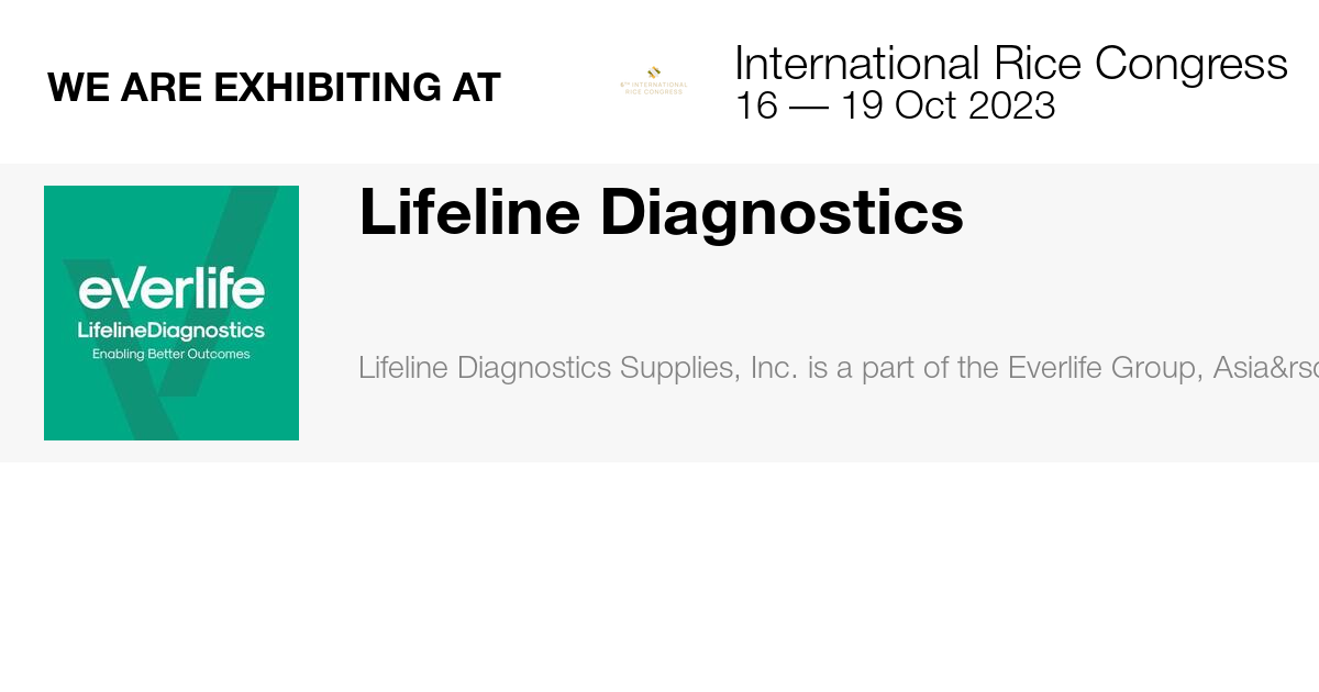 Lifeline Diagnostics