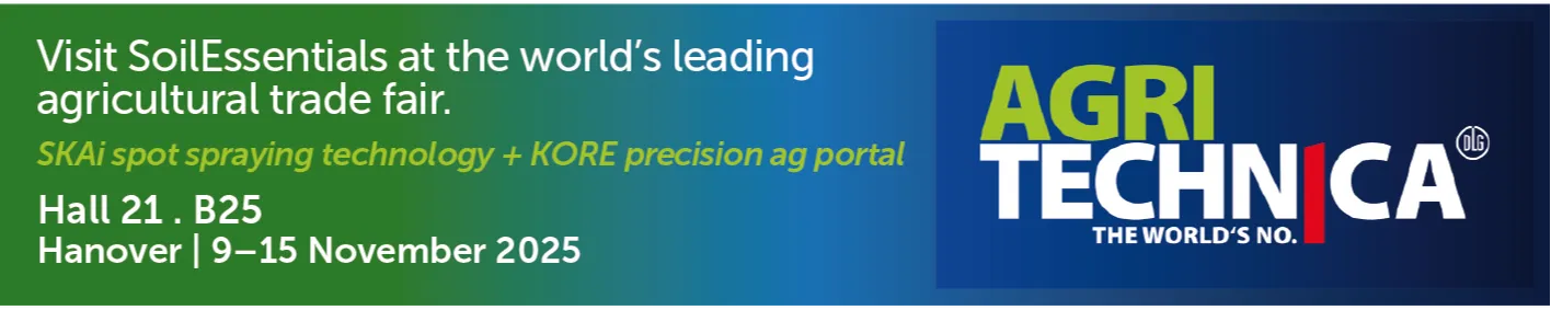 SoilEssentials The Only Scottish Precision Ag Company Showcasing at Agritechnica 2025 SoilEssentials The Only Scottish Precision Ag Company Showcasing at Agritechnica 2025