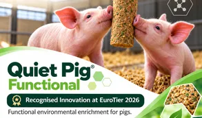 Quiet Pig® Functional recognised as an innovation at EuroTier 2026 Quiet Pig® Functional recognised as an innovation at EuroTier 2026