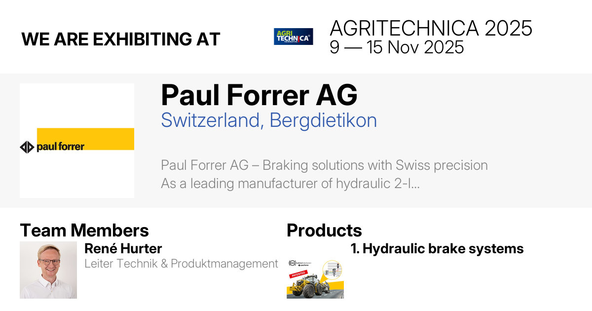 Paul Forrer AG