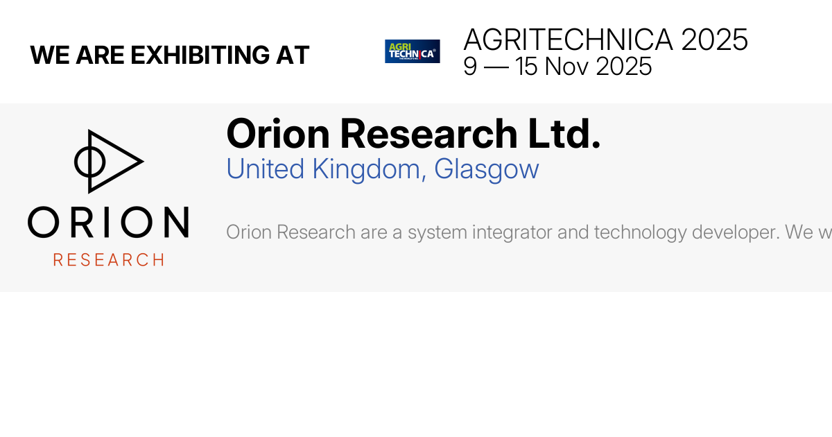 Orion Research Ltd.