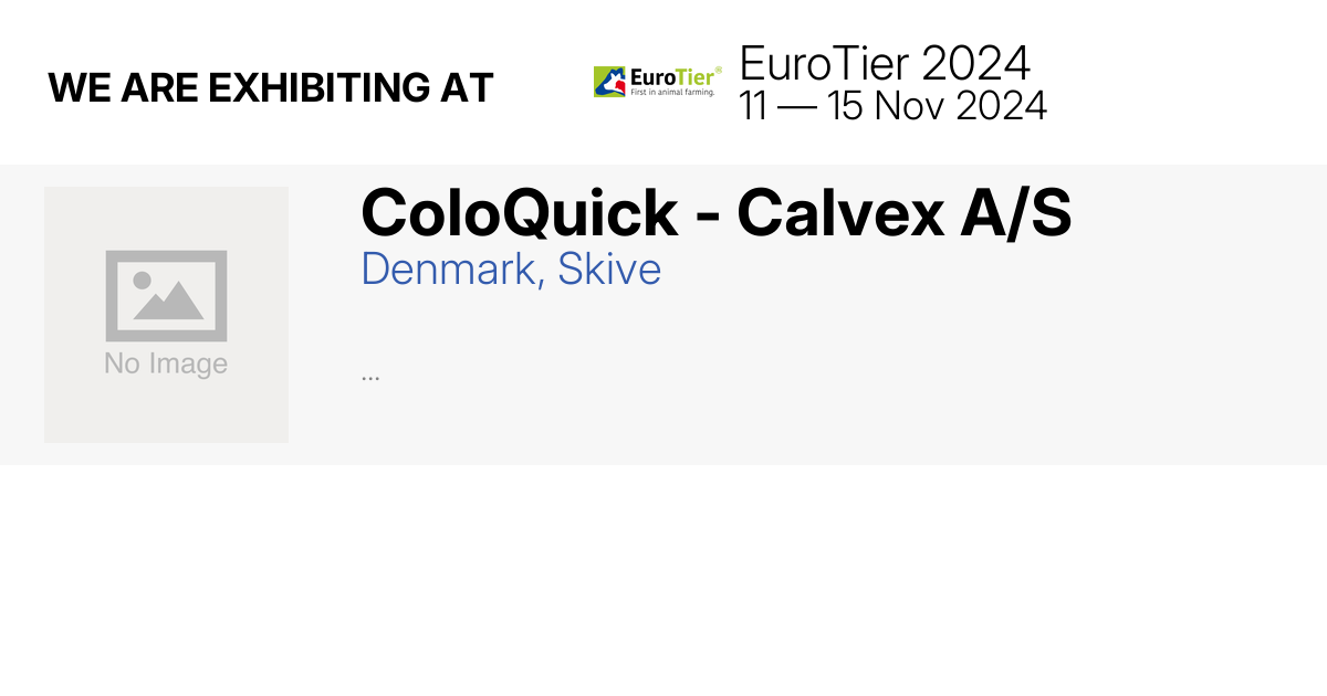 ColoQuick - Calvex A/S