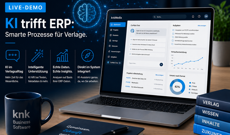 KI trifft ERP: Smarte Prozesse für Verlage 4 - Live-Demo