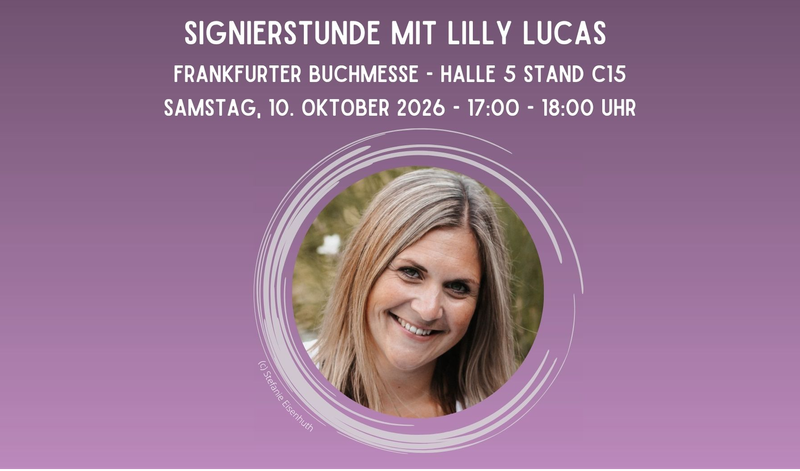 Signierstunde mit Lilly Lucas auf der Frankfurter Buchmesse
