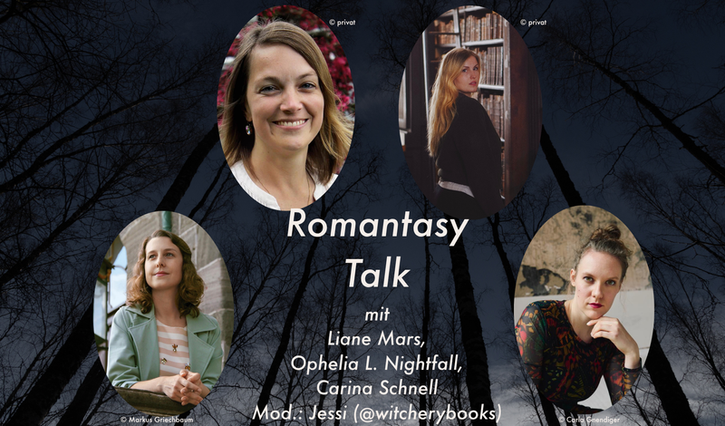 Liane Mars, Ophelia L. Nightfall & Carina Schnell sprechen über ihre neuen Bücher auf der Frankfurter Buchmesse