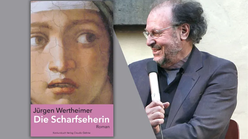 „Die Scharfseherin“ – Signierstunde und Gespräche mit Jürgen Wertheimer