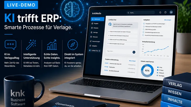 KI trifft ERP: Smarte Prozesse für Verlage 1 - Live-Demo
