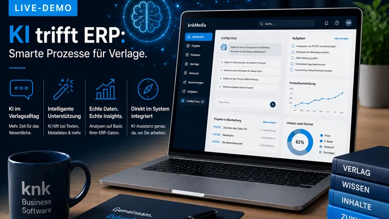 KI trifft ERP: Smarte Prozesse für Verlage 3 - Live-Demo