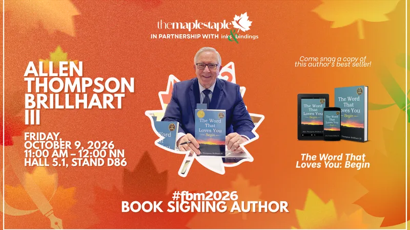 FBM26 Book Signing Session with Allen Thompson Brillhart III | The Maple Staple