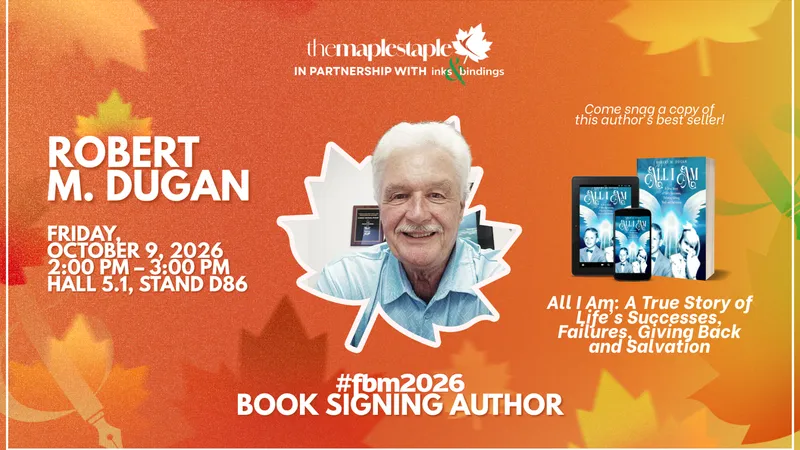 FBM26 Book Signing Session with Robert M. Dugan | The Maple Staple