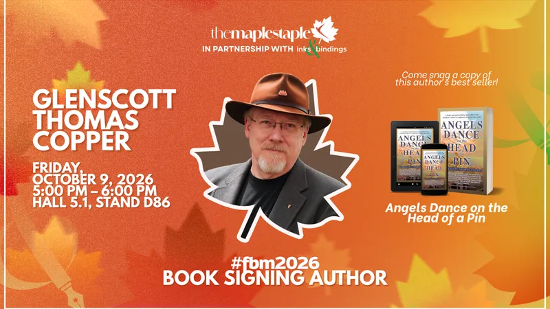 FBM26 Book Signing Session with Glenscott Thomas Copper | The Maple Staple