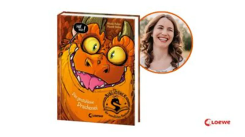 Nicola Anker präsentiert "Die Bibliothek der unendlichen Abenteuer (Band 1) – Das gestohlene Drachenei""