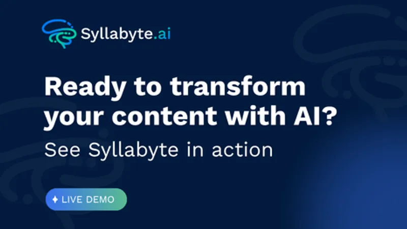 Live Demo: create new materials from trusted content