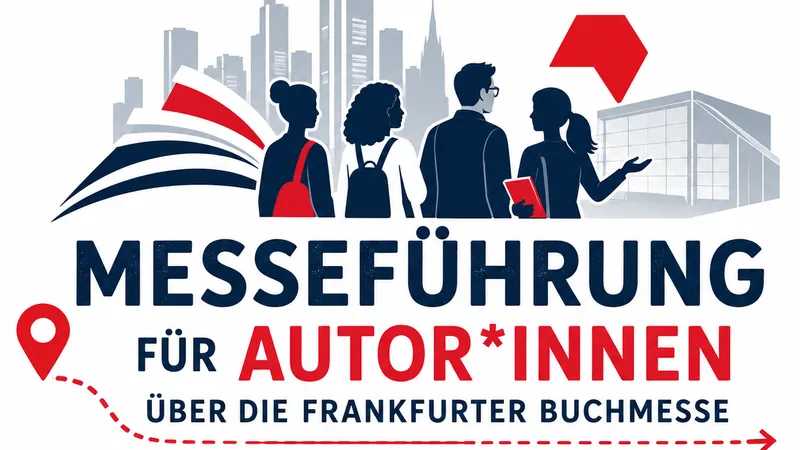 Autorenrundgang über die Frankfurter Buchmesse - Messeführung und Gespräche