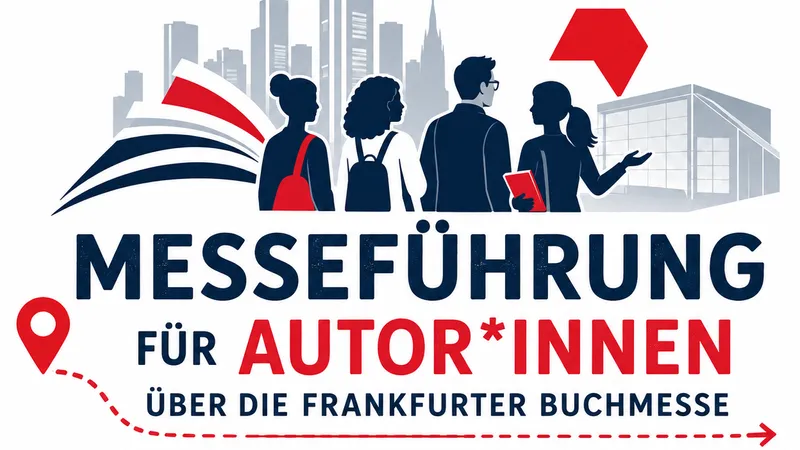 Autorenrundgang über die Frankfurter Buchmesse - Messeführung und Gespräche