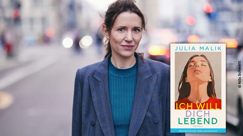 Julia Malik liest aus »Ich will dich lebend«