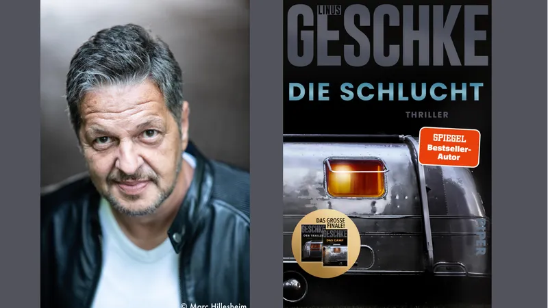 Linus Geschke liest aus »Die Schlucht« in Frankfurt