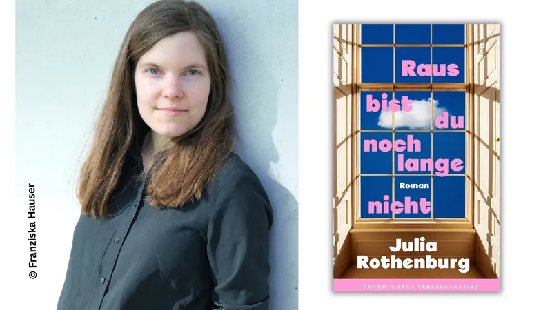 Textmanufaktur-Empfang | Julia Rothenburg mit »Raus bist du noch lange nicht«