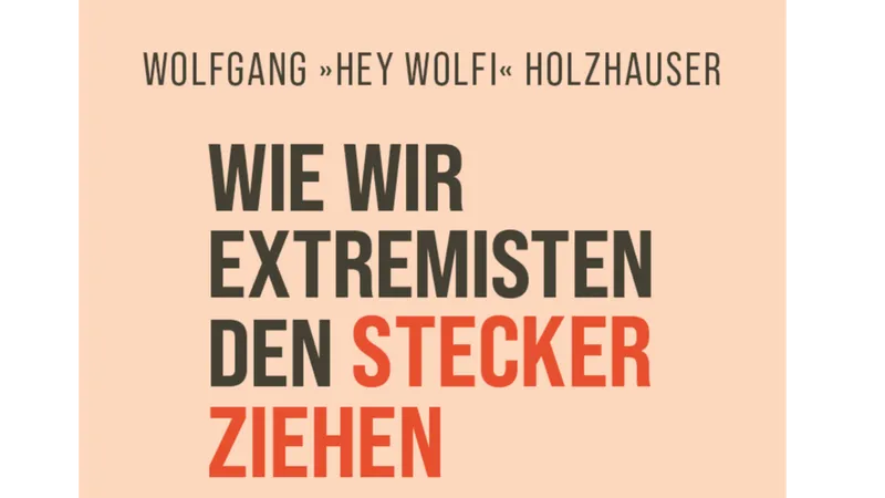 Wolfgang "Hey Wolfi" Holzhauser liest aus "Wir wir Extremisten den Stecker ziehen"