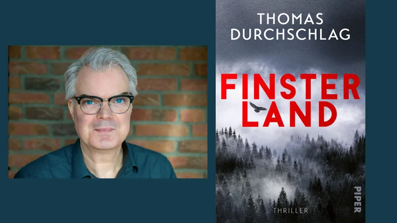 Thomas Durchschlag liest aus »Finsterland« im LiteraturBahnhof Frankfurt