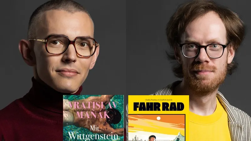 Gespräche und Signaturen mit Vratislav Maňák & Jindřich Janíček