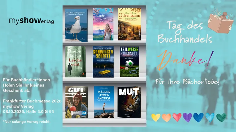 Heute feiern wir Sie – den Buchhandel!