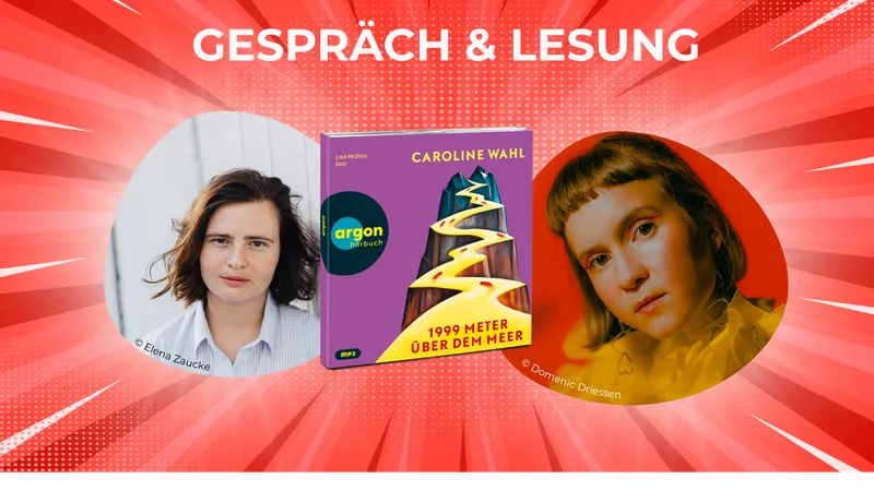 Caroline Wahl im Gespräch zu ihrem neuen Hörbuch "1999 Meter über dem Meer"