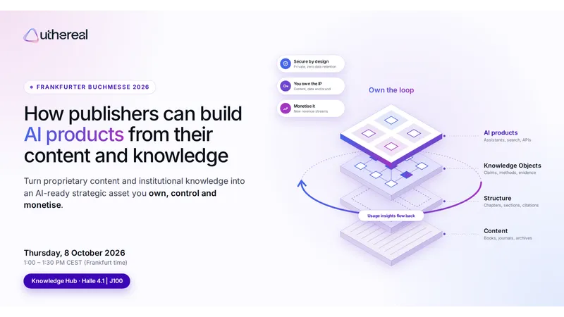 How publishers can build AI products from their content and knowledge