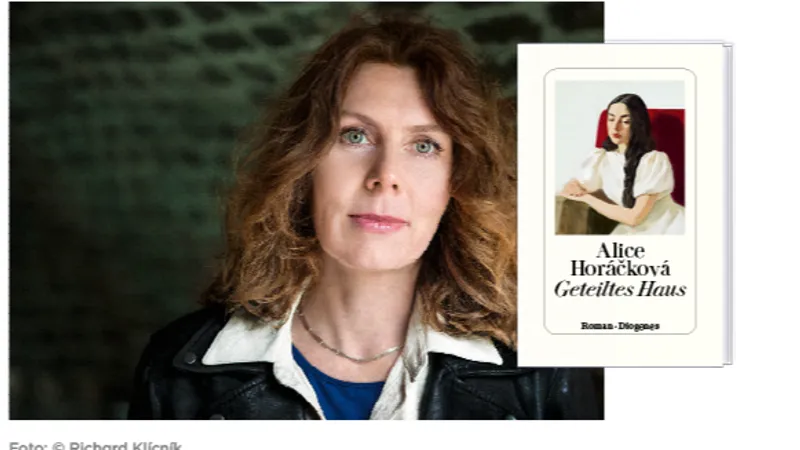 OPEN BOOKS - Alice Horáčková präsentiert ihren Roman "Geteiltes Haus"