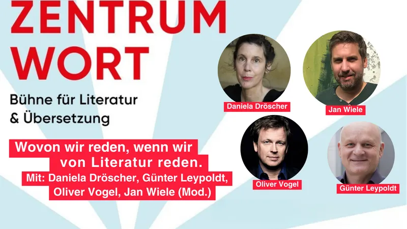 Wovon wir reden, wenn wir von Literatur reden. Und wer sie finanzieren und vor allem: lesen soll