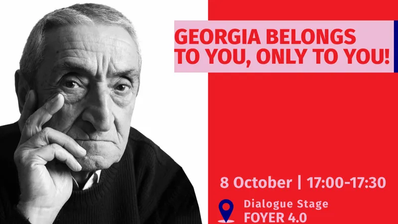 Georgien gehört dir, nur dir! - Besik Kharanauli Book launch / Georgia Belongs to you, only to you! Besik Kharanauli Book launch