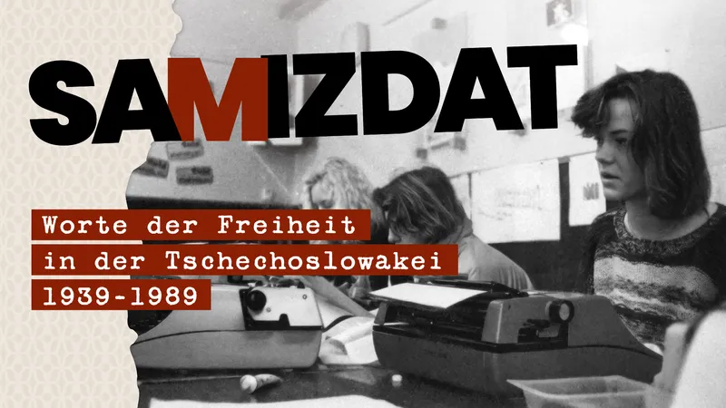 Führung auf Tschechisch durch "Samizdat: Worte der Freiheit in der Tschechoslowakei 1939-1989"