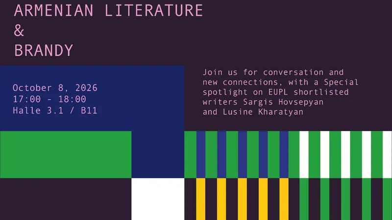 Armenian Literature & Brandy: Meet the Publishers