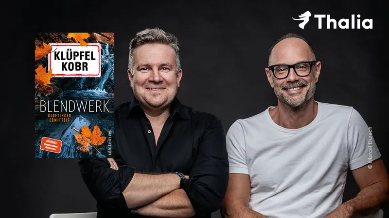 Book Talk & Signierstunde mit Volker Klüpfel und Michael Kobr