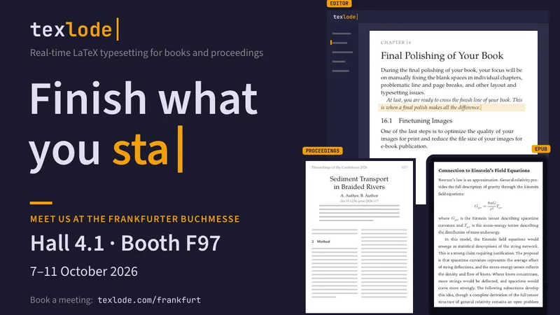 Live typesetting: from Word manuscript to book