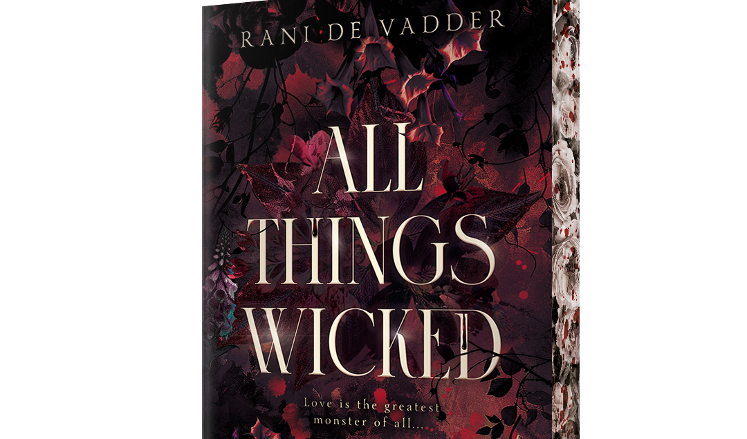 Mr Rani Rani De Vadder signs her vampire novel 'All Things Wicked'